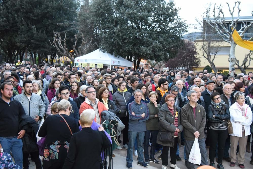 Marxa silenciosa contra l''atac feixista al poble