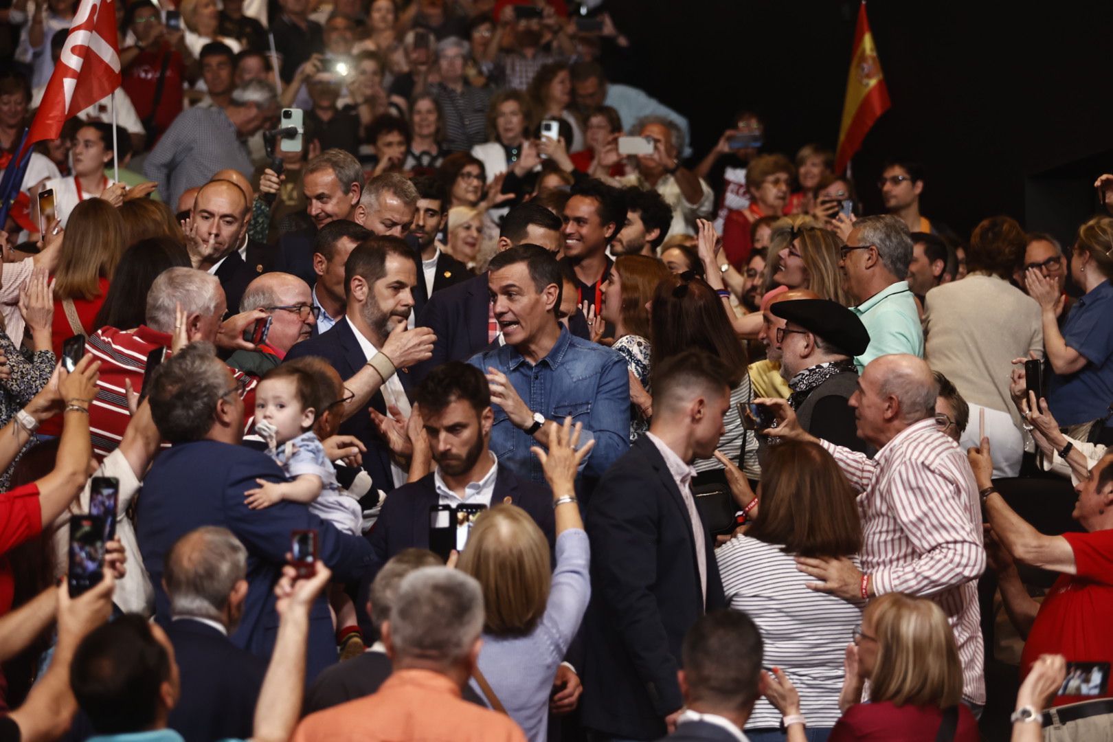 Sánchez abre la campaña de las elecciones europeas en València