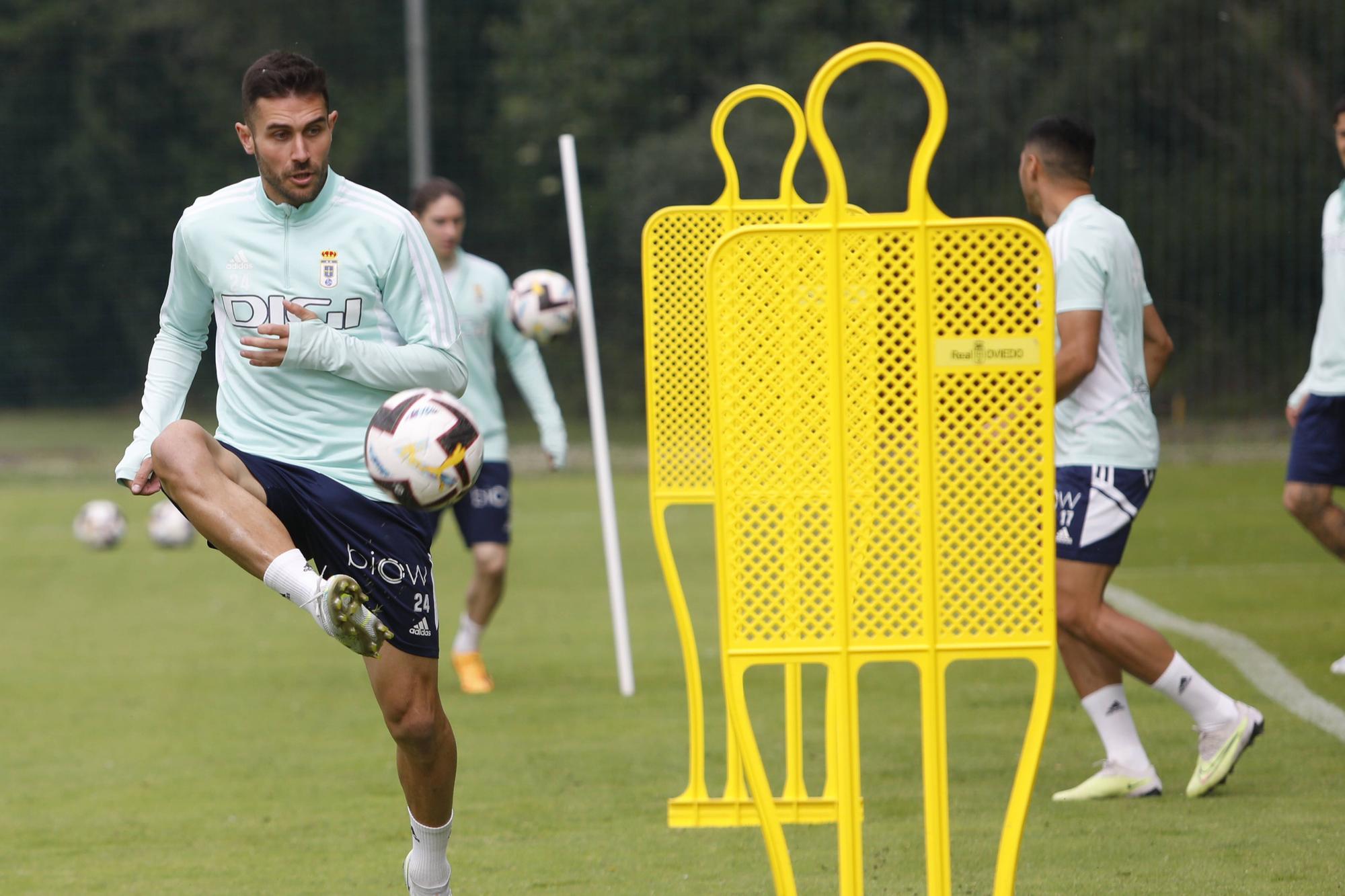 EN IMÁGENES: entrenamiento del Oviedo