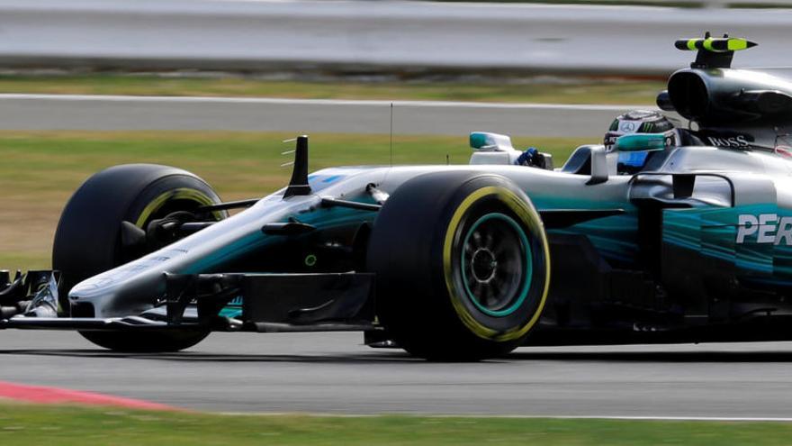 Valtteri Bottas, en Silverstone.