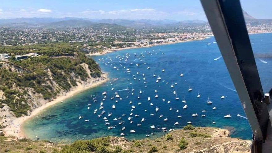 Advierten del impacto de los fondeos masivos sobre la Posidonia oceanica.