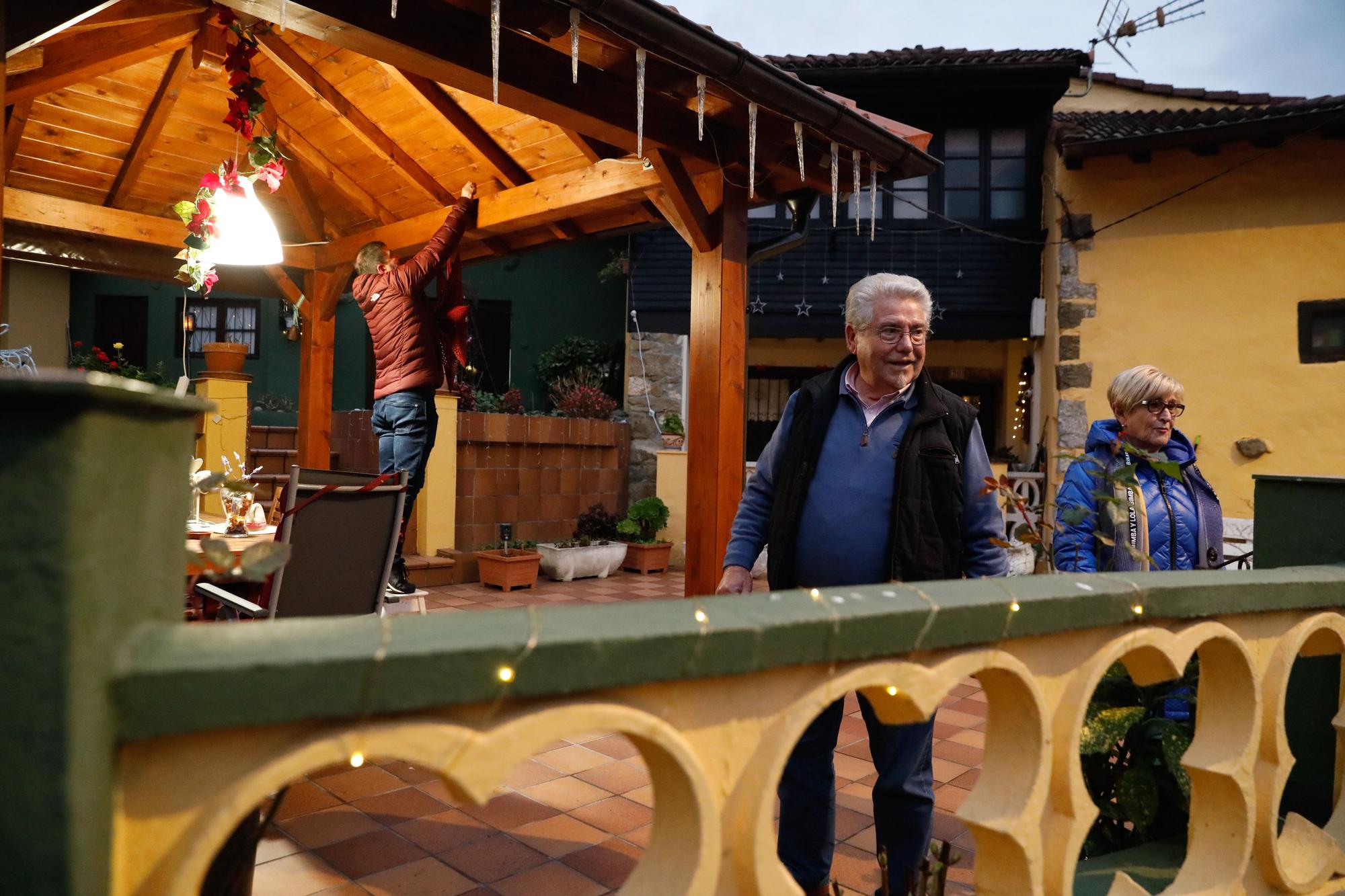 El pueblo más navideño del mundo está en Quirós: así se ilumina Aciera