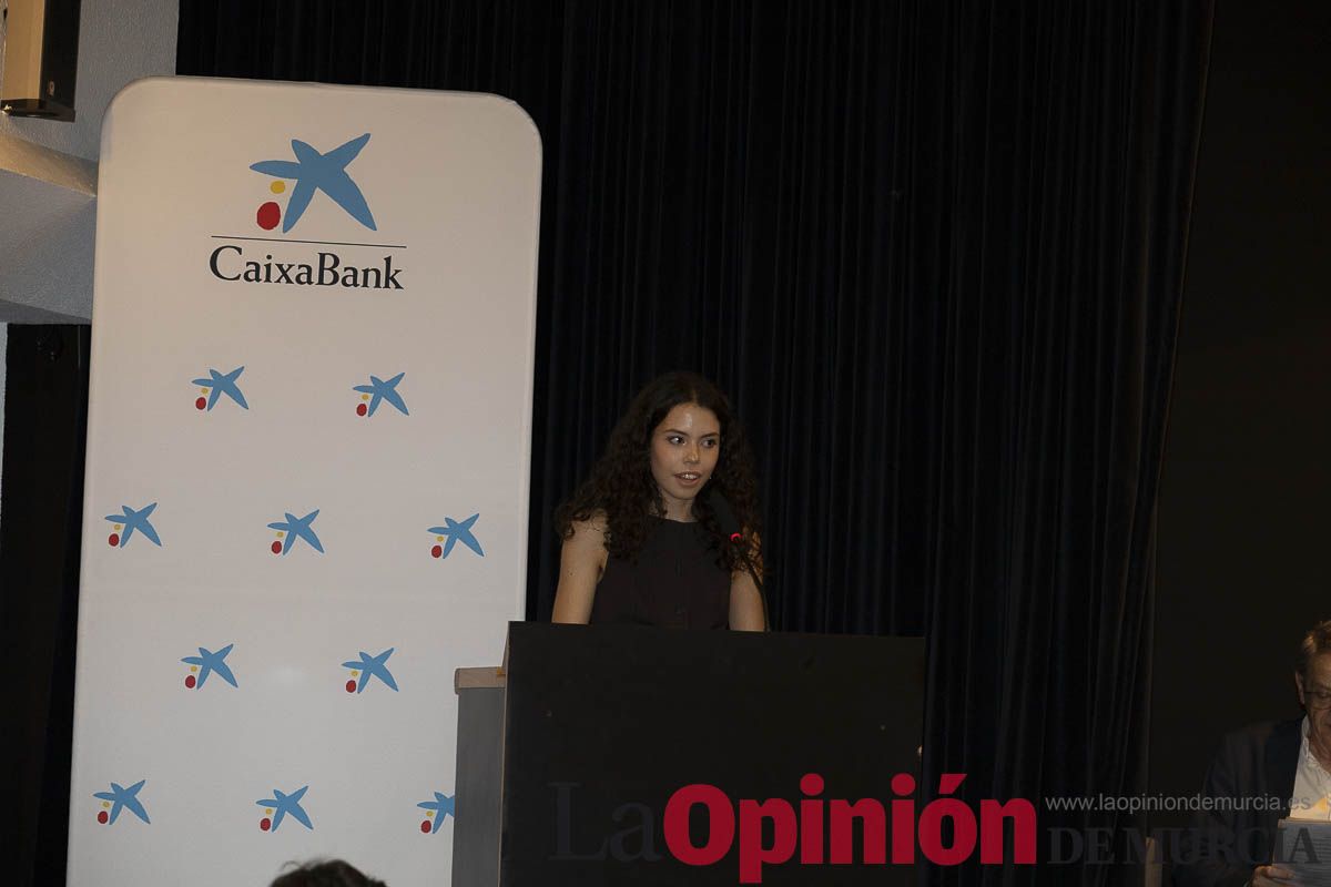 Entrega de los premios de la Fundación Robles Chillida a estudiantes caravaqueños