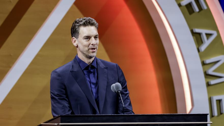 Pau Gasol culmina con el Salón de la Fama una carrera para el recuerdo