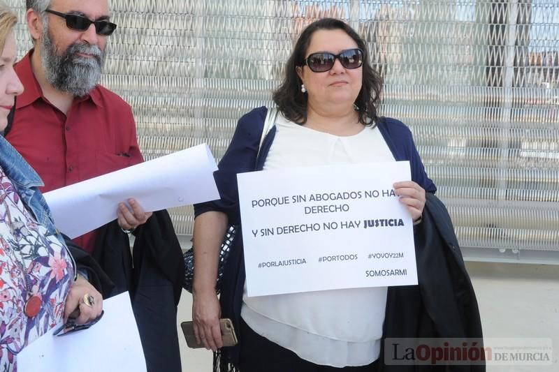 Huelga de jueces y fiscales en Murcia