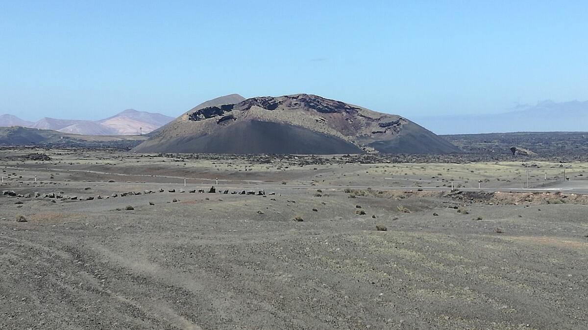 Volcán en Lanzarote