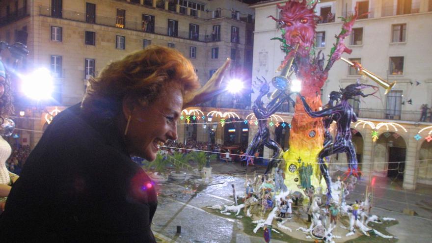 Así fueron algunas visitas de Carmen Sevilla a Alicante