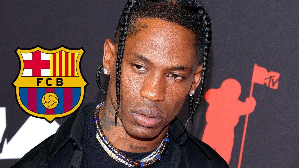 Travis Scott aparecerá en la camiseta del FC Barcelona - Real Madrid.