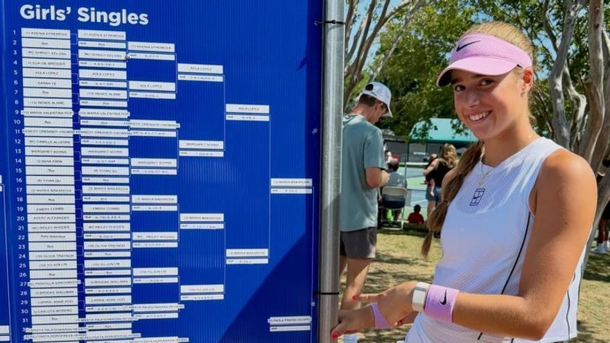 La joven tenista Paola Piñera triunfa en el College Park con su primer título J300