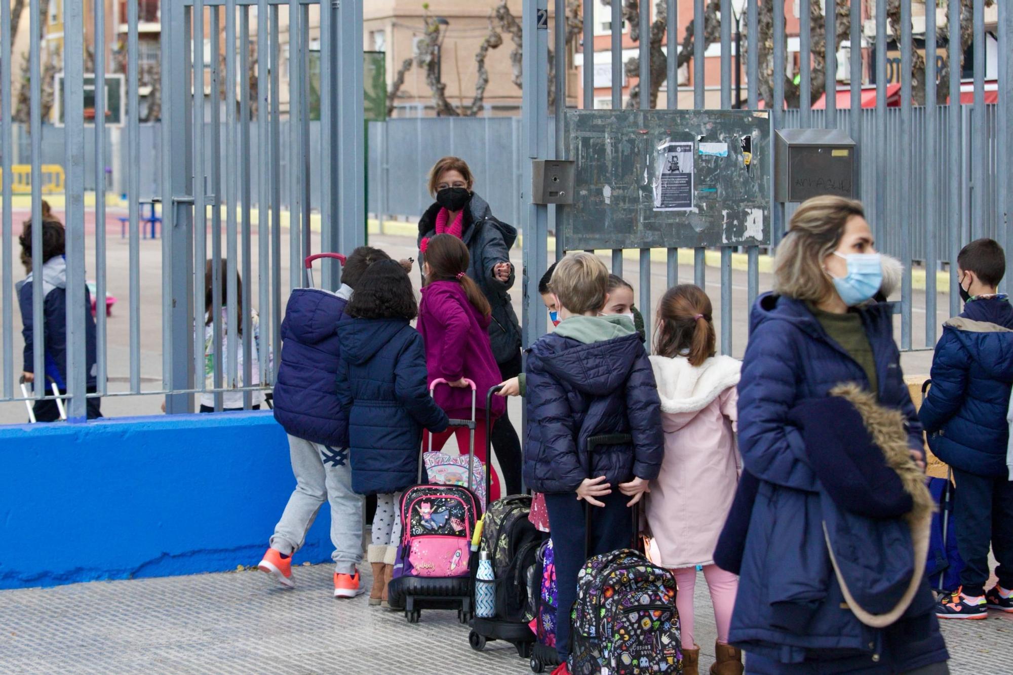 Así ha sido la vuelta al cole en Murcia