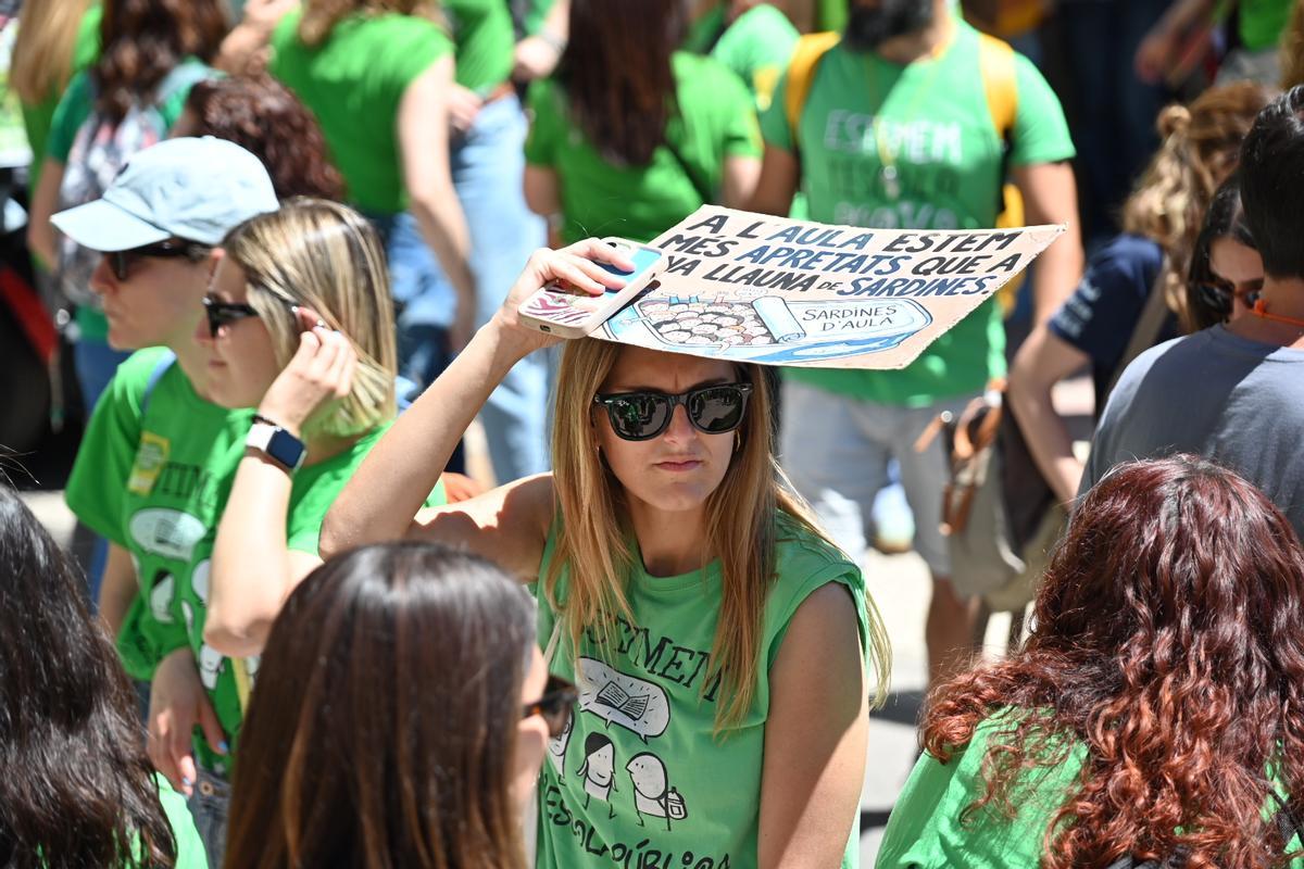 Huelga educativa en Castelló