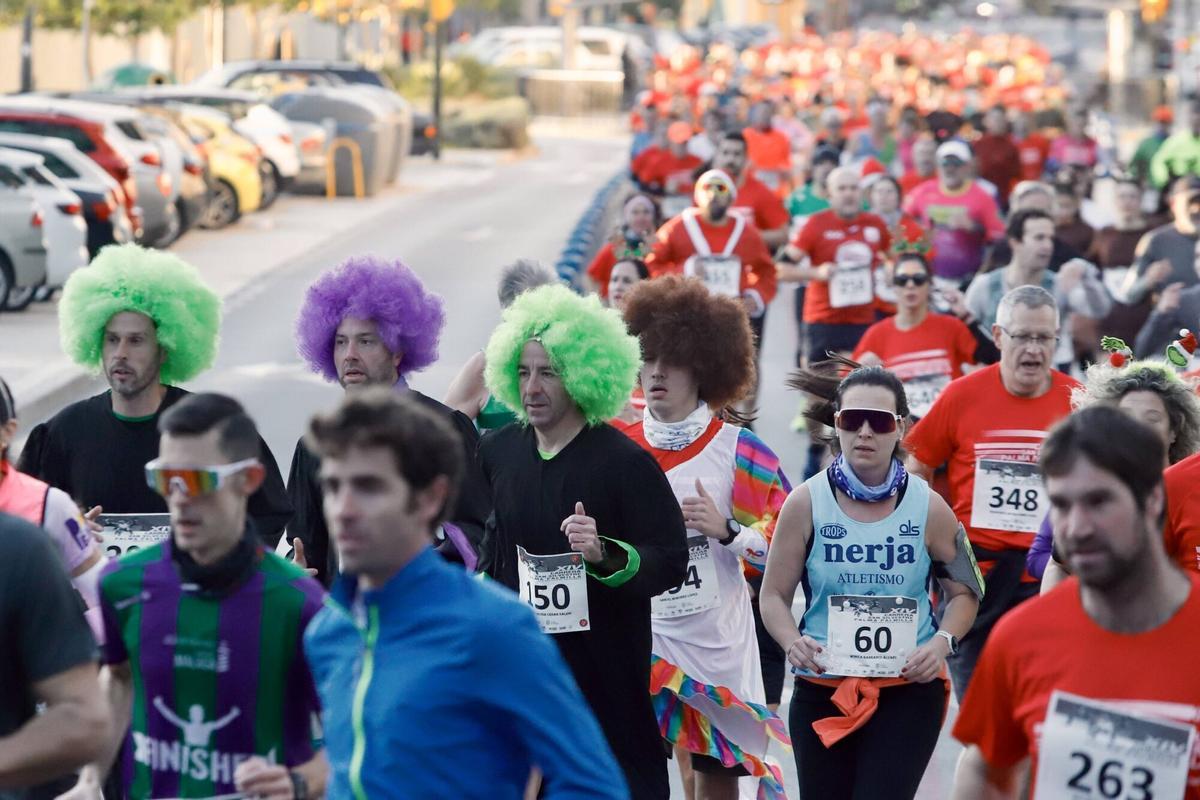Celebración de la carrera popular de la San Silvestre de la Palma Palmilla