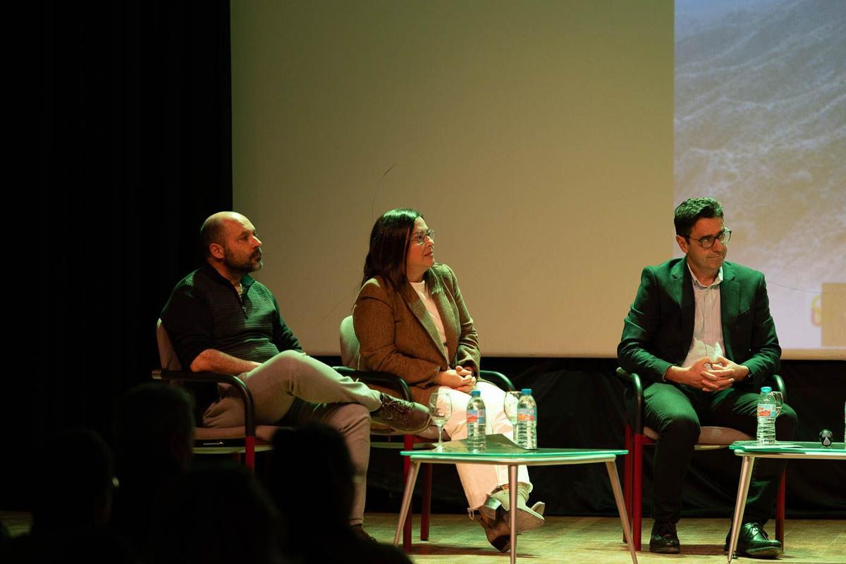 Un momento del acto de presentación del audiovisual