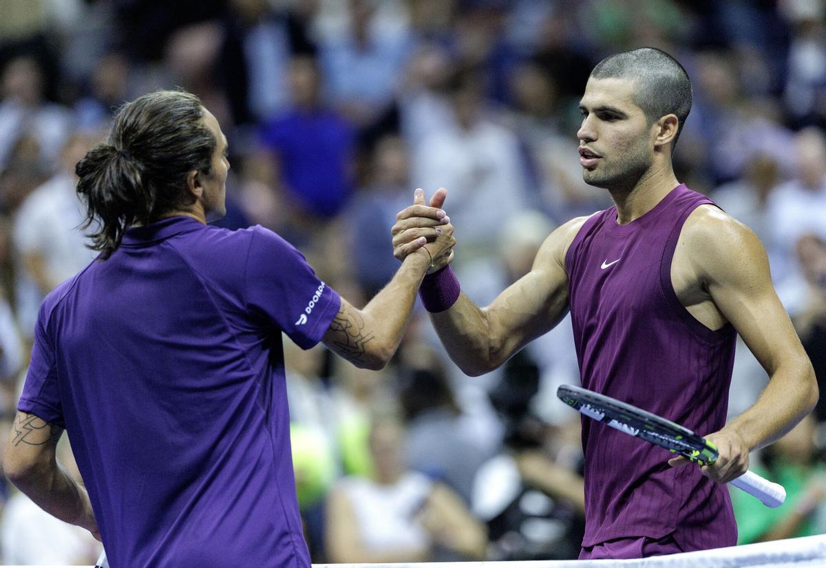 US Open | Mattia Bellucci - Carlos Alcaraz.