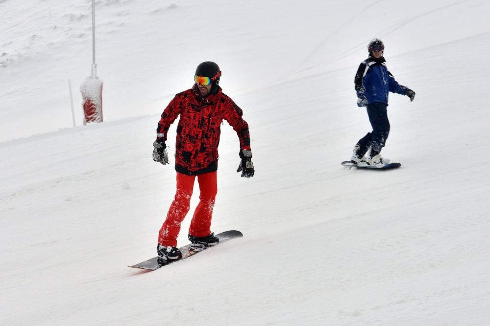 Reapertura de la temporada de esquí en Pajares