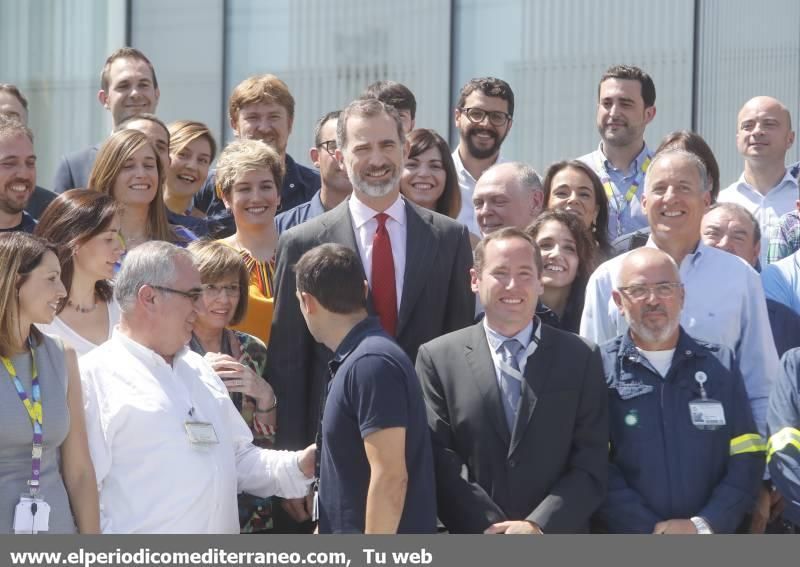 Visita del Rey a BP en Castellón