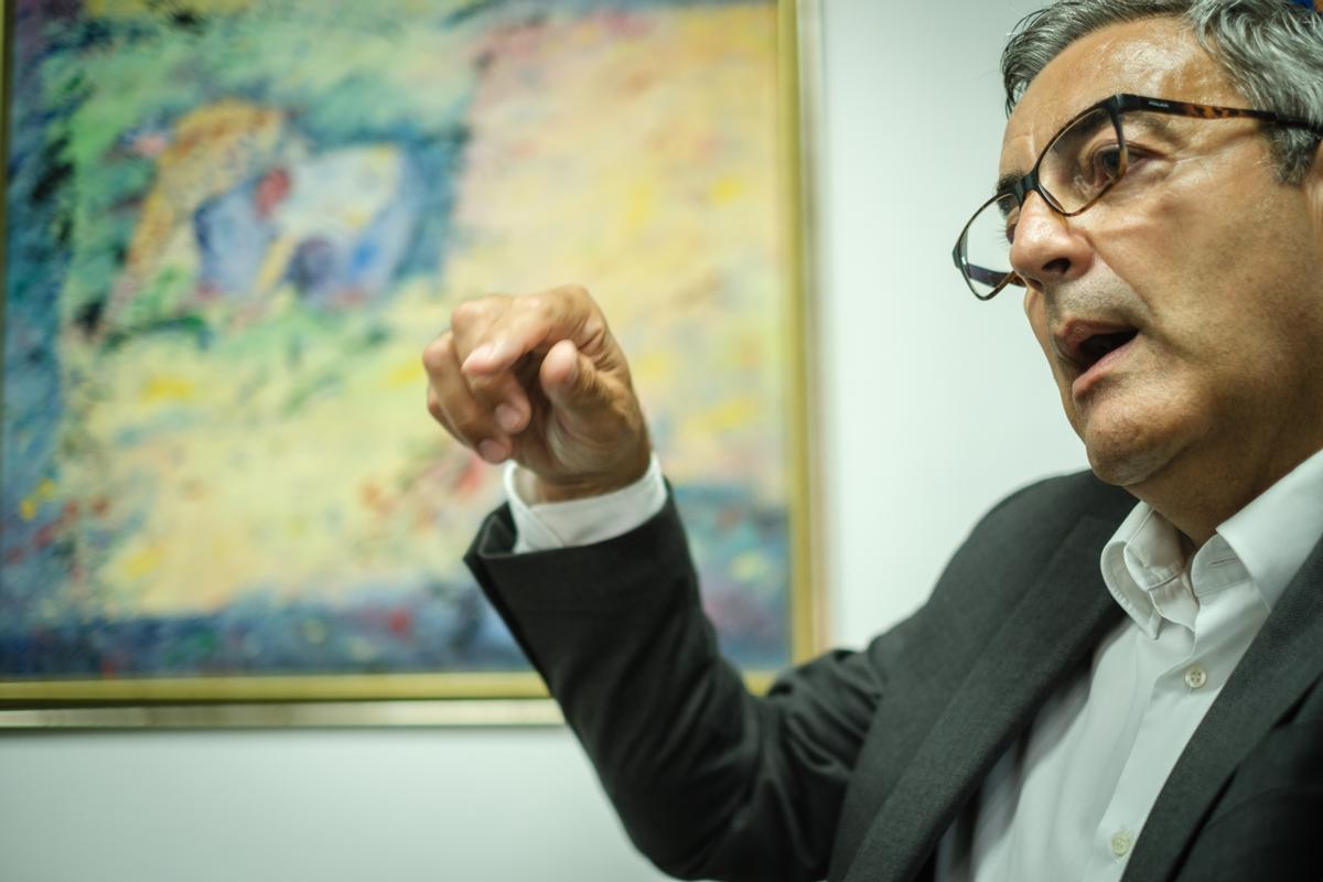 Sebastián Martín, alcalde de Arico.