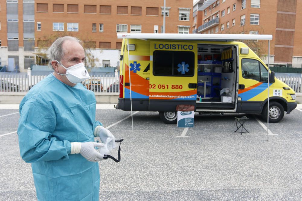El SAS instala test rápidos de coronavirus en el centro de salud de La Roca