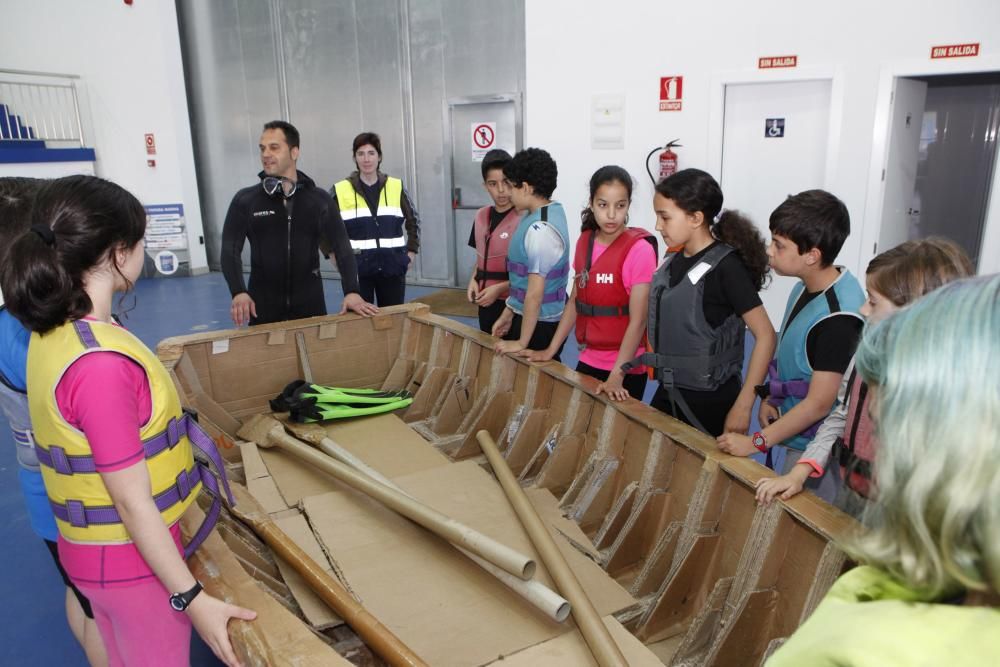 Proyecto escolar "Chalanas de Gijón"