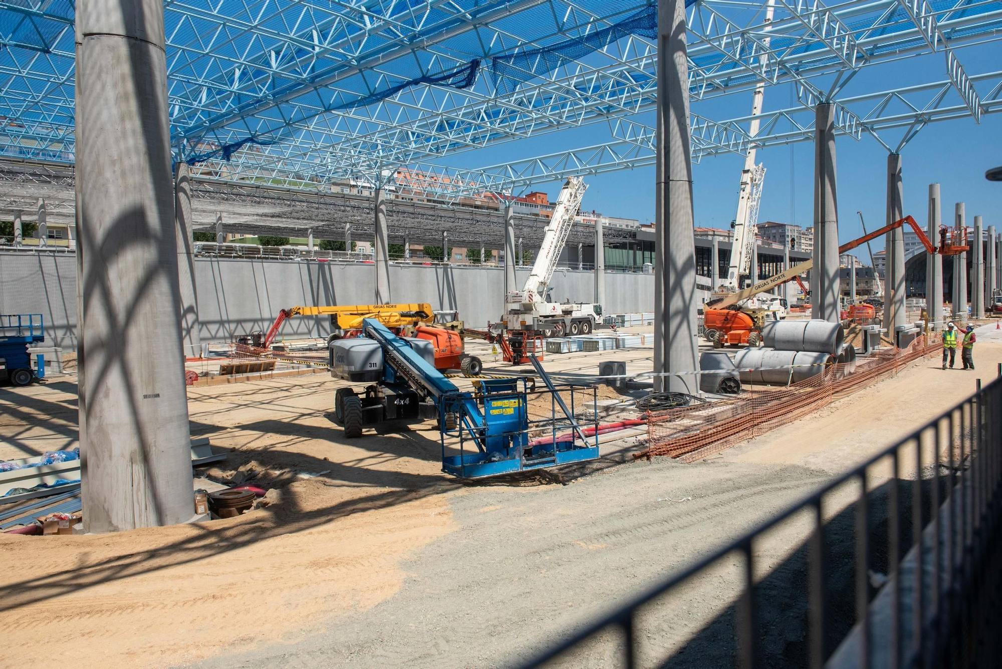 Cambios en la estación de bus obligan a modificar el acceso a la intermodal