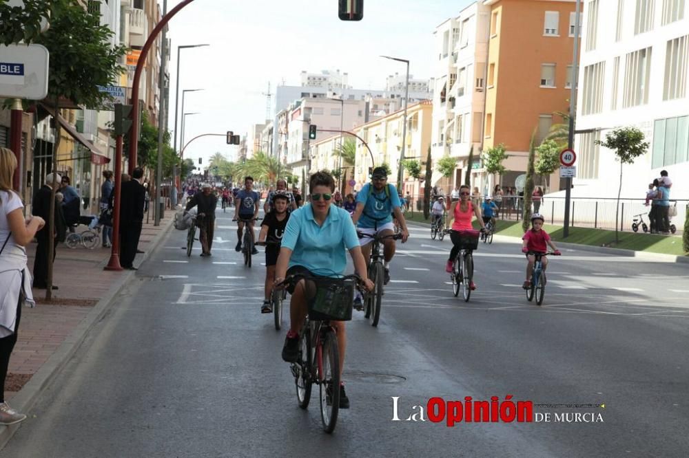 Ciclopaseo para clausular en Lorca los JDG