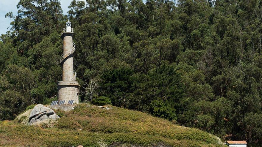 El faro de la isla, en la actualidad .