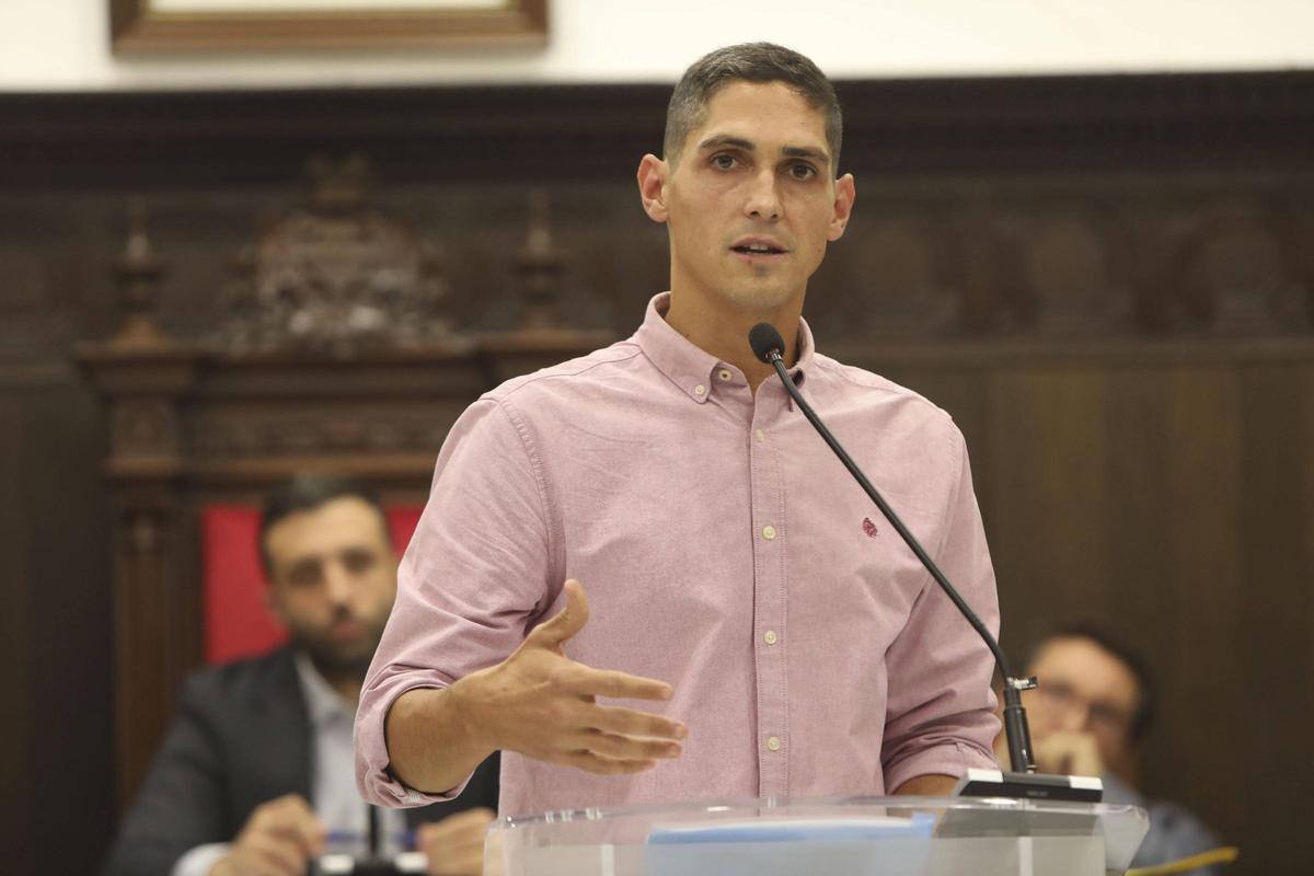 Ximo Catalán, portavoz municipal del PP de Sagunt.