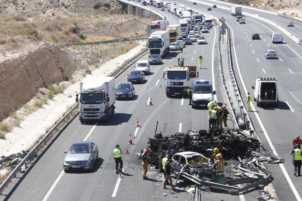 Accidente mortal en Elche