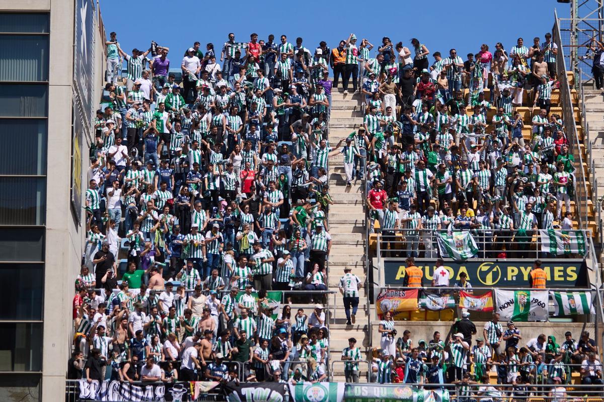 La afición del Córdoba CF en el JP Financial Estadio