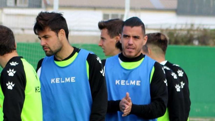 Josete y Hugo Fraile se retiran antes del entrenamiento