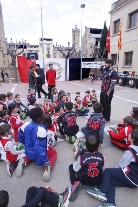 Bàsquet reivindicatiu a la Bisbal d''Empordà