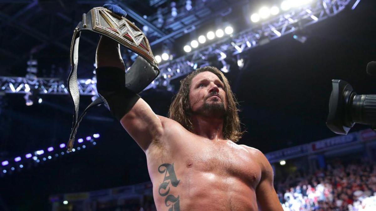 AJ Styles se convirtió en el campeón Mundial de WWE