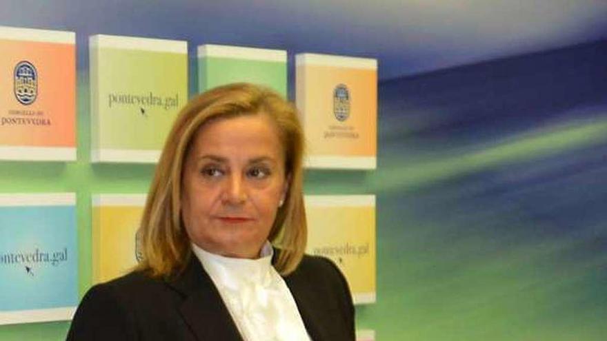 La presidenta de la Diputación, Carmela Silva. // G. Santos
