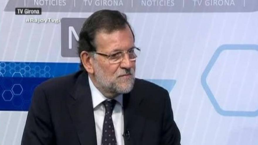 Rajoy sobre la nacionalidad de los catalanes: "Está muy claro. Un vaso es un vaso y un plato es un plato"