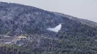 Prisión provisional para el detenido acusado de provocar el incendio forestal de Tuéjar