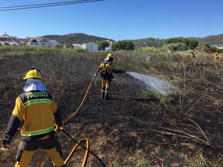 Incendio en Sant Antoni