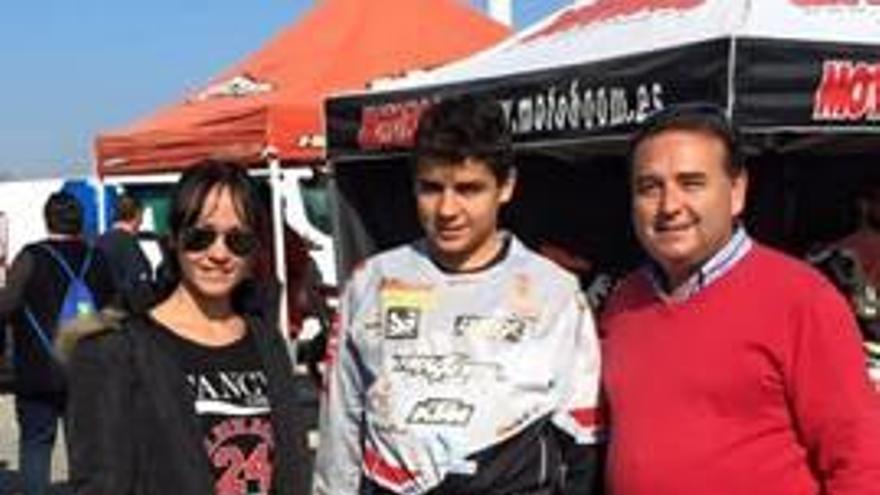 Mario Lucas termina cuarto en el Nacional de MX2