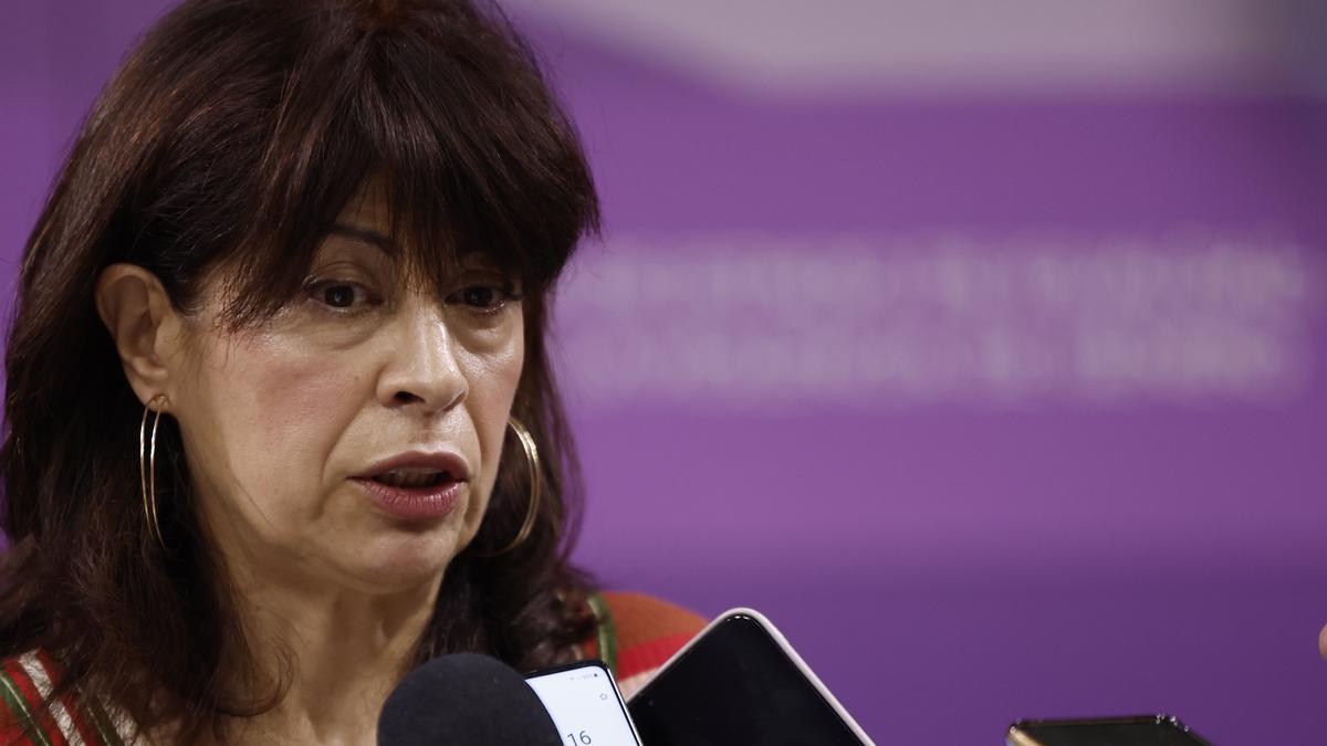 La ministra de Igualdad, Ana Redondo.