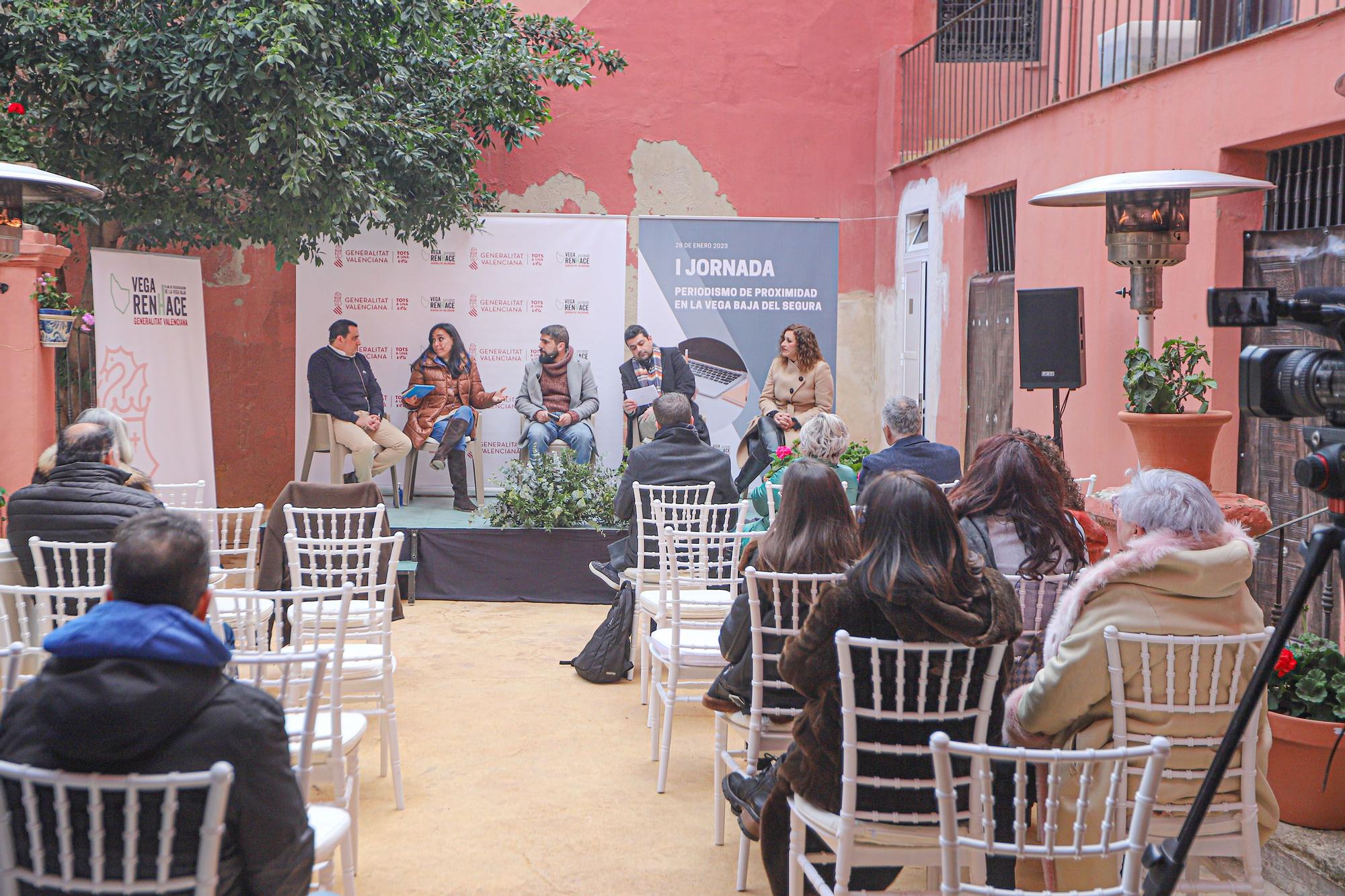 I jornada de periodismo de proximidad en la Vega Baja del Segura