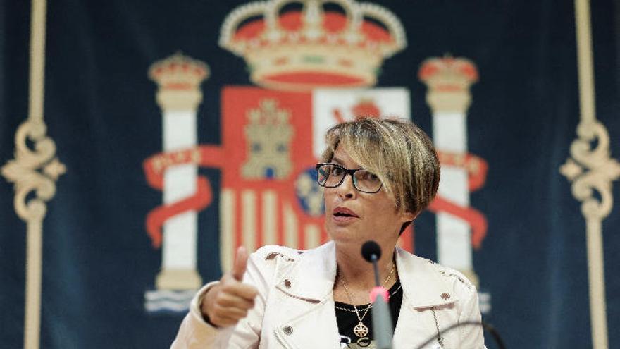 Elena Máñez, delegada del Gobierno de España en Canarias.