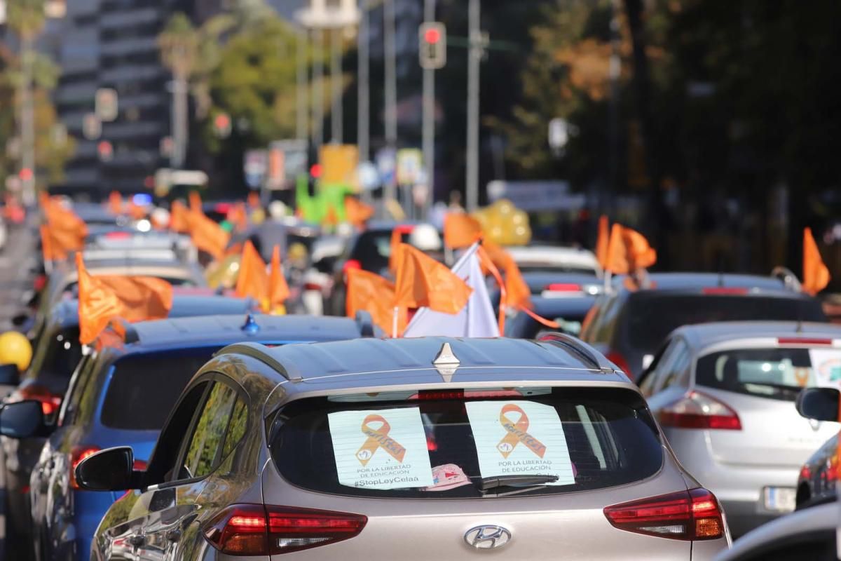 Caravana contra la 'ley Celaá'