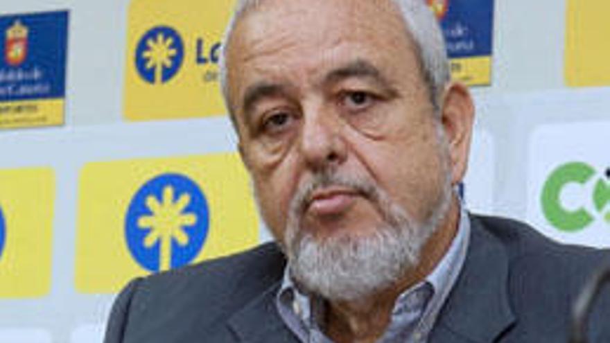 Agustín Medina, último presidente del CB Gran Canaria. i EFE