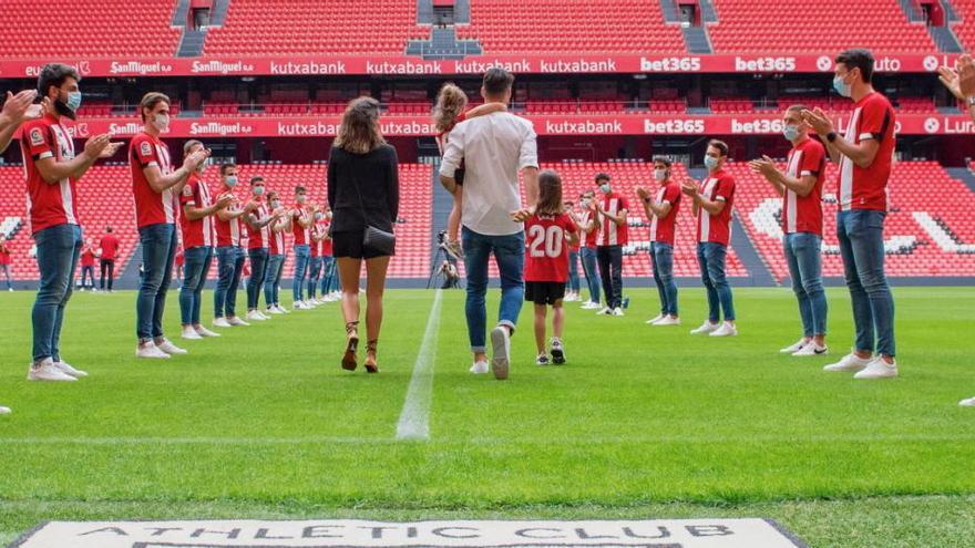 Despedida del Athletic de Bilbao a Aduriz.