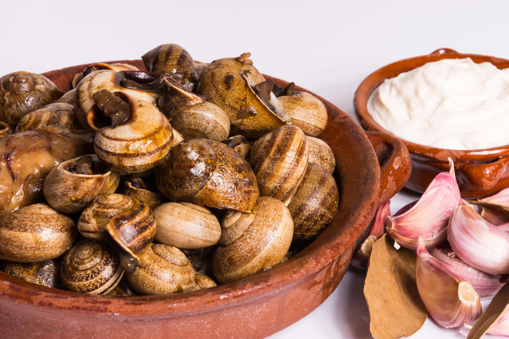 Schnecken mit Alioli