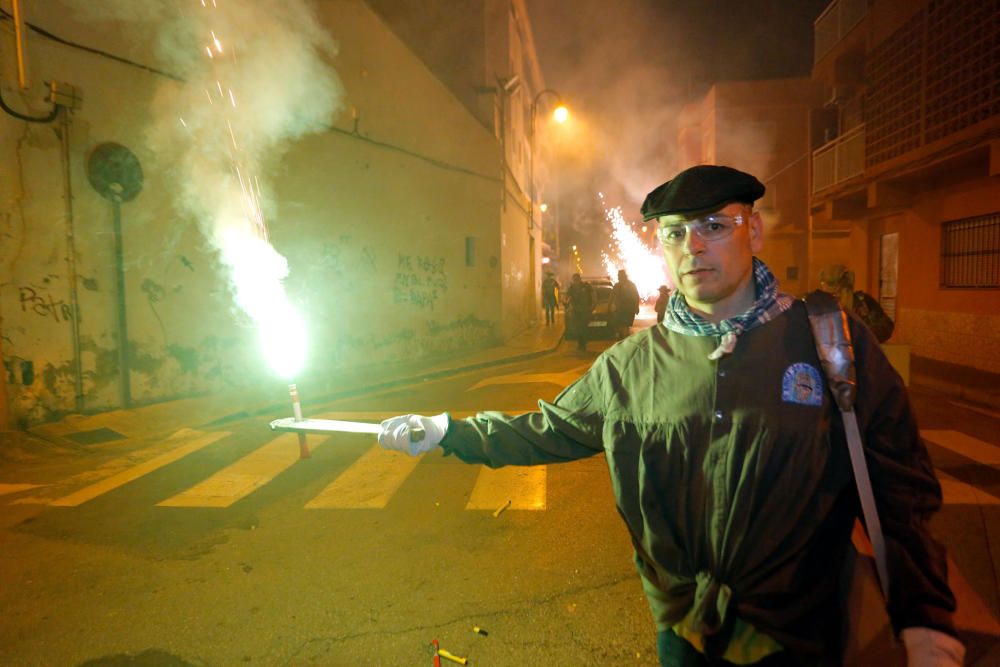 Instante de la Passejà de Sant Onofre celebrada el sábado por la noche en Quart de Poblet.