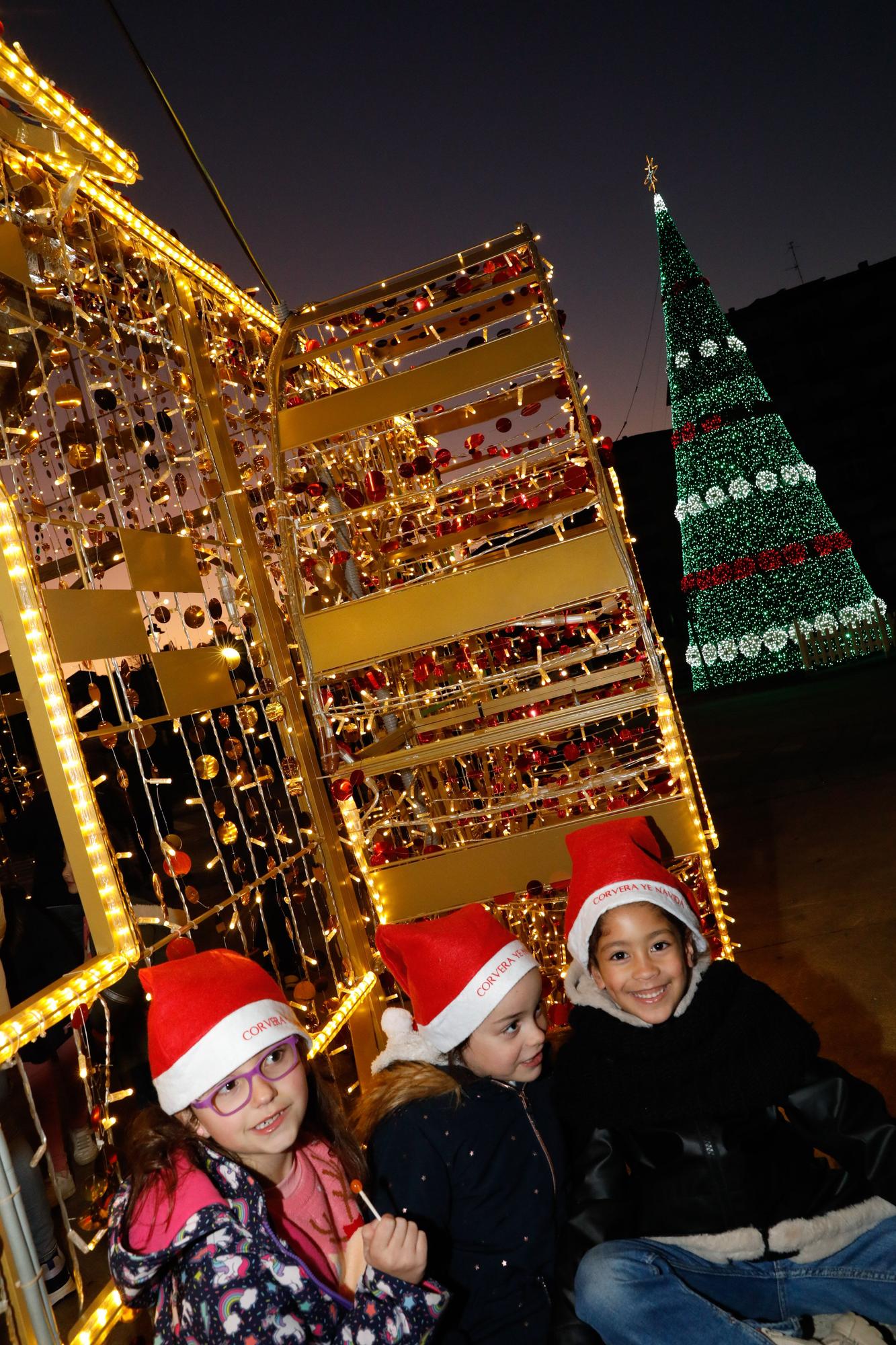 En imágenes: así luce la Navidad en Corvera