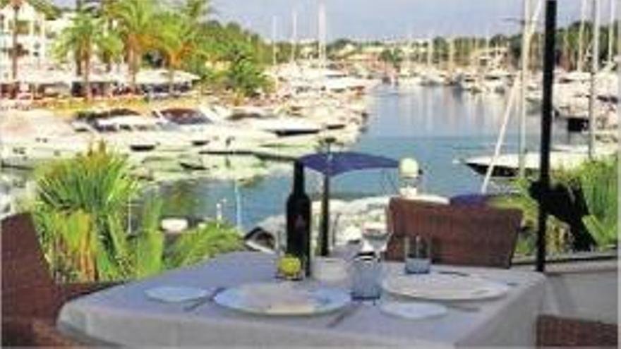 Una imatge del Restaurant Gadus, a la costa de Cala d&#039;Or, a Mallorca.