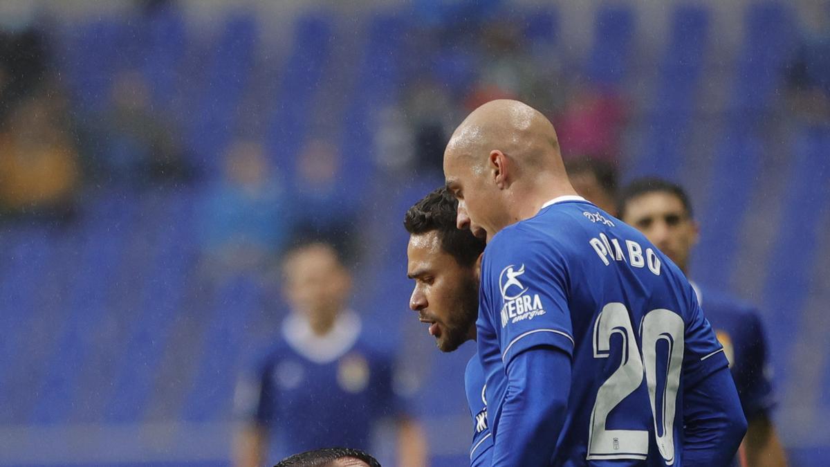 El partido del Oviedo, en imágenes