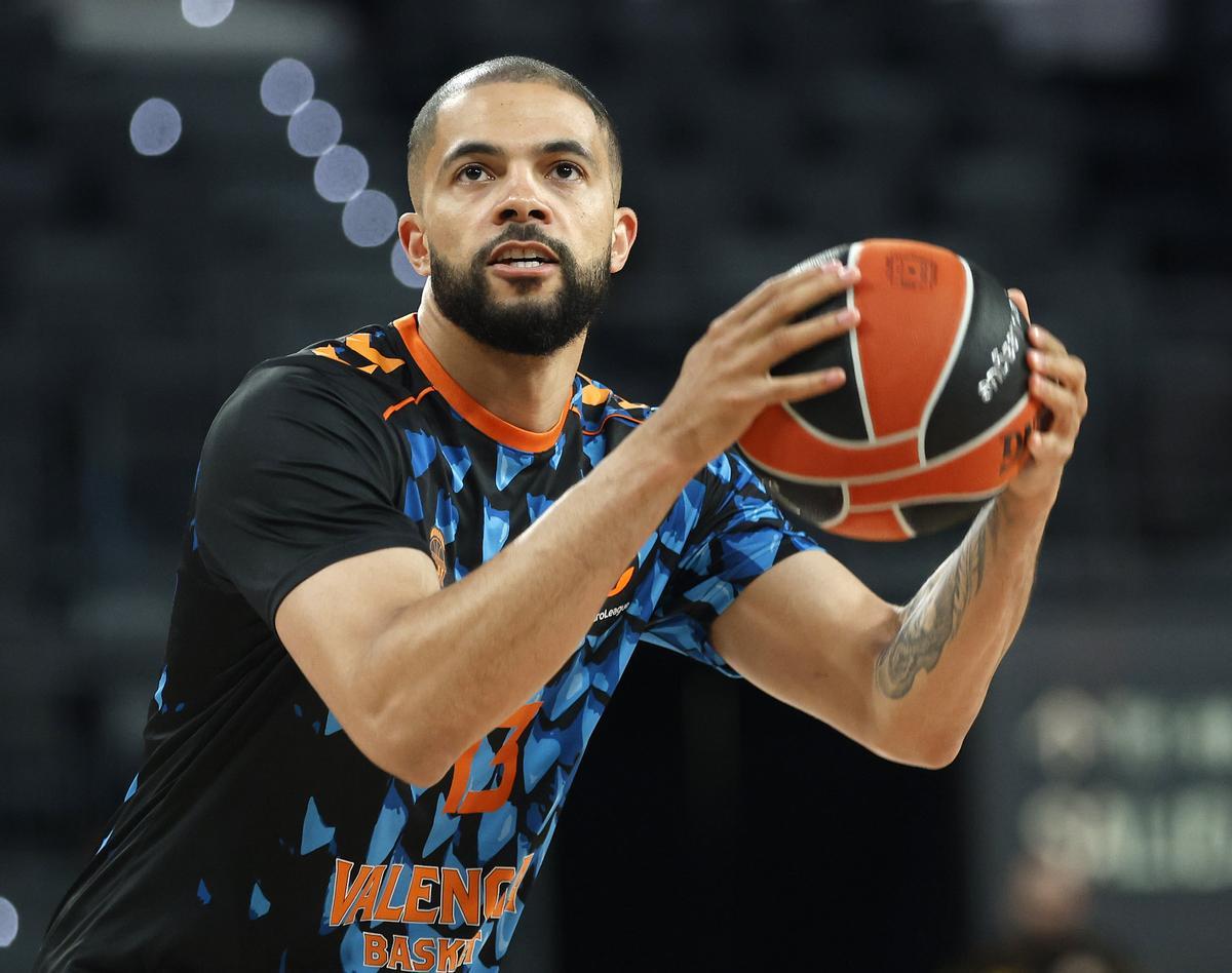 Darius Thompson, clave en la victoria del Valencia Basket en Atenas en la Fase Regular de la Euroliga.