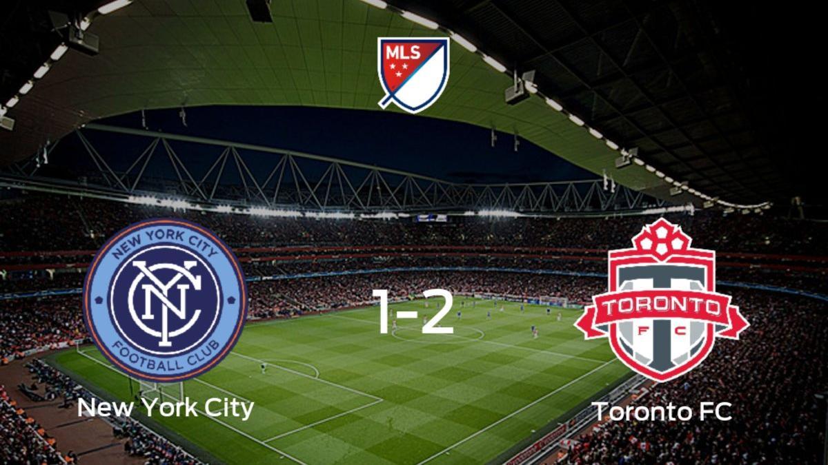 El Toronto FC sigue en los playoff de la Major League Soccer tras imponerse al New York City en las semifinales (1-2)